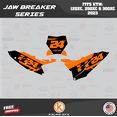 thumbnail image 3 of Kalair GFX Graphics Kit for Ktm KTM Enduro 2-Stroke 125XC,250XC and 300XC (2023) Jawbreaker Series, 3 of 5