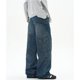 thumbnail image 4 of Vaqueros holgados Y2K for hombre - Pantalones vaqueros grunge vintage de pierna ancha for ropa de calle de hip hop y skater, 4 of 7