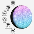 thumbnail image 6 of Kdxio Multicolor Glitter for Tire Cover Wheel Protectors Tyre Covers Weatherproof Wheel Covers Universal Fit for Trailer Rv SUV Truck Camper Travel Trailers 16 inch, 6 of 8