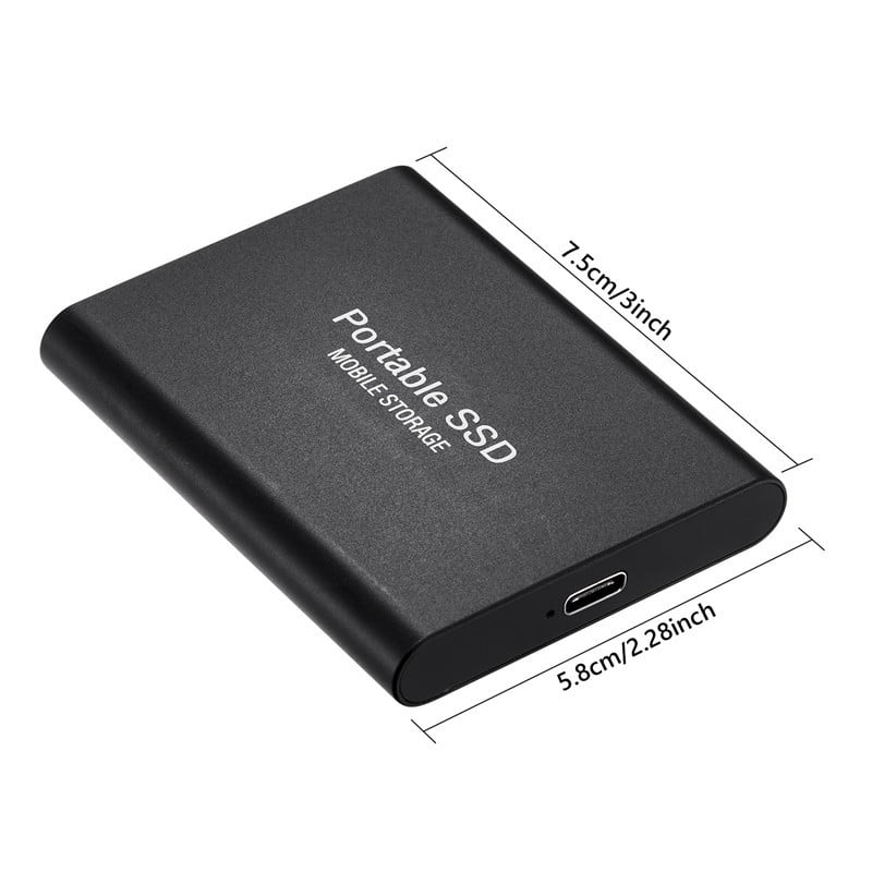 16TB KAOCID External Solid State Drive, Portable SSD Hard Drive with Two  Transmission Ports, USB 3.1 High-Speed Data Transfer External Hard Drive  for 