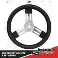 thumbnail image 5 of Longacre® 52-56830 13 Inch Kart Steering Wheel, Black, 5 of 6