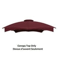 thumbnail image 1 of ​APEX GARDEN Replacement Canopy Top for Lowe's Allen Roth 10'x12' Gazebo #GF-12S004BTO/GF-12S004B-1, 1 of 3