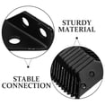 thumbnail image 3 of OULII 20Ud Soportes Para Estantes En Negro Inoxidable Con Y Estable, 3 of 7