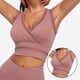 thumbnail image 5 of Sujetador de yoga, sujetador deportivo para mujer, top de fitness, moda para correr, yoga, gimnasio, ropa interior femenina S, 5 of 7