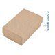 thumbnail image 3 of 24 pedazos de caja de regalo de empaquetado de la cartulina hecha a mano de la caja de regalo del papel de Kraft, 3 of 5