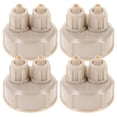 thumbnail image 1 of KAKOWELY 4Pcs Aquarium Bottle For Live Plant CO2 Diffuser Air Generator System DIY Tool,1.3X"X1.3"X1.18", 1 of 4