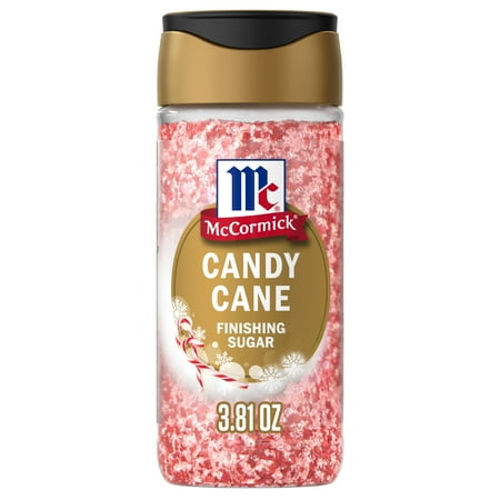 McCormick Candy Cane Finishing Sugar  3.81 oz