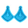 thumbnail image 2 of Crystal Earring Molds Snowflake Rhombus Shaped Silicone Mold Handmade Pendant, 2 of 5