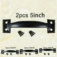 thumbnail image 3 of 2PC Barn Door Handle Gate Handle Pull for Sliding Barn Doors Gates Garages Sheds, 3 of 5