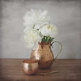 thumbnail image 2 of Bradley, Felicity 15x15 White Modern Wood Framed Museum Art Print Titled - Vintage Peony Dreams III, 2 of 4