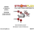 thumbnail image 3 of PU Rear Diff Mount - Front Bushing fits IS I 200/300 99-05, 3 of 4