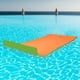 thumbnail image 4 of Colchoneta de agua, manta relajante de espuma XPE, colchón flotante insumergible para piscina de lago naranja y verde, 4 of 6