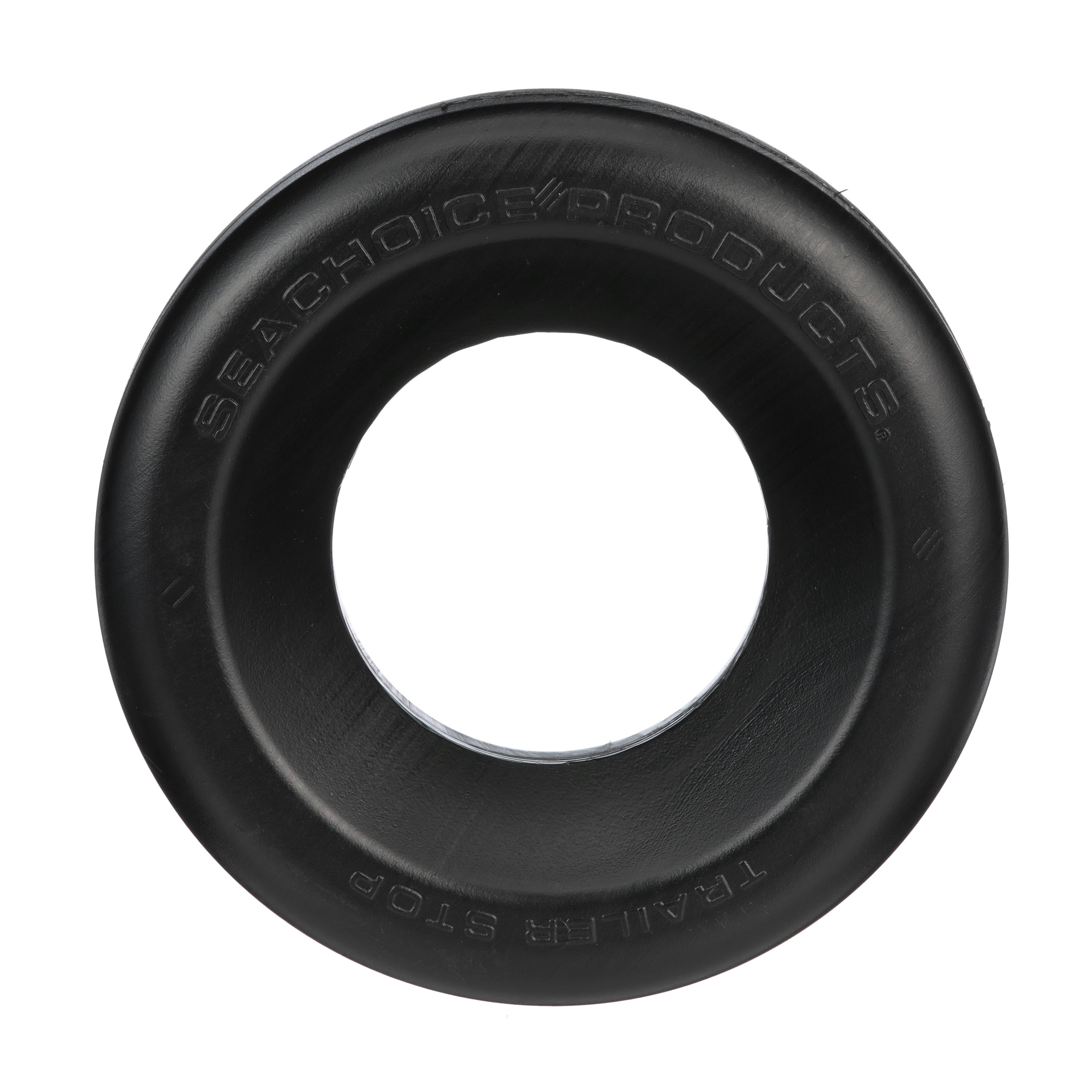 Seachoice 52101 Marine Boat Trailer Jack DonutStyle Wheel Stop, Black