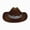 A64-Coffee, variant on Ccpelsie Western Cowboy Hat for 2t 3t 4t 5t 6t 7t Kids Boy Girl Classic Cowboy Cowgirl Dress Up Hat(White,3-15 Years)