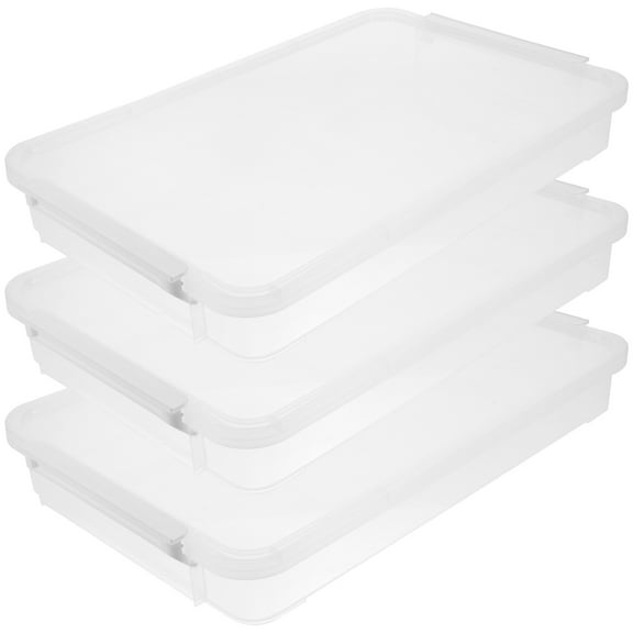 WASHWEPE File Storage Box 3Set For Office Supplies