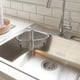 thumbnail image 1 of unbranded Cesta De Drenaje Triangular Para Fregadero De Cocina En Color Plata Resistente Y, 1 of 6