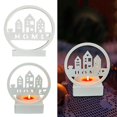 thumbnail image 2 of 1PC Round Home Shape Silicone Moulds Casting Moulds Home Candle Moulds For Casting Silicone Mould Home With Window Candle Mould Soap Mould Short Candlestick Holder 3 Set Candle Holder Candle with, 2 of 4