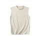 thumbnail image 1 of pstuiky Camisetas sin mangas para hombre, Camiseta deportiva de verano informal de color liso sin mangas y cuello redondo para hombre Camisas para hombres l, 1 of 3