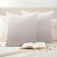 thumbnail image 4 of Pack of 2 Outdoor Pillow Covers 26x26 Inch Waterproof Beige Ombre Throw Pillow Covers,Decorative Couch Pillow Case Sham White Gradient Modern Abstract Art Pillowcases Cushion Covers for Patio Garden, 4 of 8