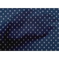 thumbnail image 4 of oneOone Cotton Poplin Navy Blue Fabric Polka Dots Sewing Craft Projects Fabric Prints by Yard 56 Inch Wide, 4 of 4
