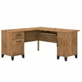 thumbnail image 1 of Bush Furniture Somerset 60W L Shaped Desk with Storage Fresh Walnut, 1 of 7