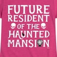 thumbnail image 3 of The Haunted Mansion - Future Resident Of The Haunted Mansion Tomb - Toddler & Youth Girls Short Sleeve Graphic T-Shirt, 3 of 5