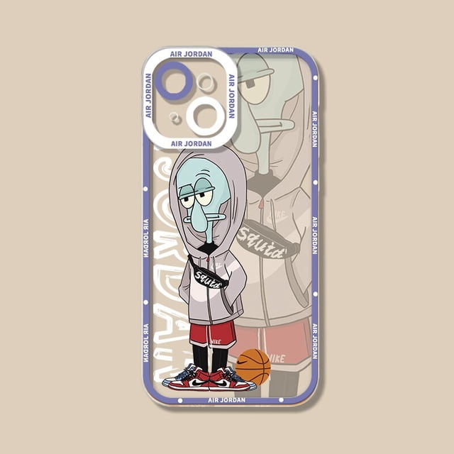 Bob Esponja-funda de silicona suave para iPhone, carcasa de teléfono de estrella de Patricks para iPhone 14, 13, 12, 11 Pro Max, Mini, XS, X, XR, SE, 6, 6S, 7, 8 Plus, SE, 2020 Fivean unisex