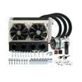 thumbnail image 1 of 12V 24V A/C Air Conditioner Evaporator Radiator Compressor Kit For Muscle Car Truck Van Tractor Digger Motorhome AC Parts ,Energy Saving, 1 of 6