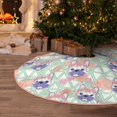 thumbnail image 5 of Sikiie Bulldog Nativity Christmas Tree Skirt, Jesus Christian Winter Holiday Tree Mat Decoration(30-48IN)30", 5 of 6