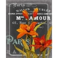 thumbnail image 2 of Studio W 20x24 Gold Ornate Wood Framed with Double Matting Museum Art Print Titled - Chalkboard Paris I, 2 of 4