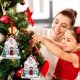thumbnail image 3 of Adorno de Navidad familia DIY nombre escrito a mano muñeco de nieve árbol de Navidad colgante personalizado nombre de la familia decoración de fiesta BANYUO  Electrónica, 3 of 3