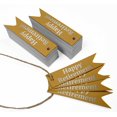 thumbnail image 3 of Inkdotpot Pack Of 100 Real Silver Foil Paper Tags Happy Retirement Favor Hang Tags, 3 of 6