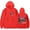 RED, variant on CaseOh Roadhouse Hoodie Men's Hip Hop Printing Pullover Hooded Sweatshirts