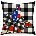 thumbnail image 2 of Hwkond 4th Of July Decorations New Independence Day Pillow Cover American Flag Outdoor Home Decoration Cushion Cushion Cover on Clearance, 2 of 2