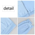 thumbnail image 7 of Resicozy Full Zip Hoodies for Women Oversized Long Sleeve Hooded Sweatshirts Trendy 2026 Casual Fashion Hoodie with Pockets Sky Blue 2XL, 7 of 7