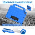 thumbnail image 3 of EVA Case for iPad 7th/8th/9th Generation, Portable Shockproof Cover with Bulit-in Stand & Pencil Holder & Hand/Shoulder Strap, 3 of 6