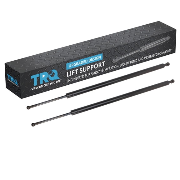 TRQ Driver & Passenger Side Hood Lift Support Shock Strut Set Fits 2005-2007 Buick LaCrosse