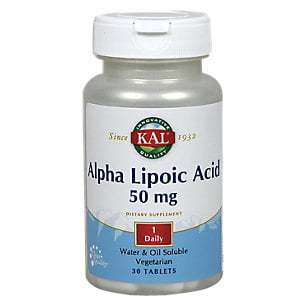 Alpha Lipoic Acid 50mg Kal 30 Tabs