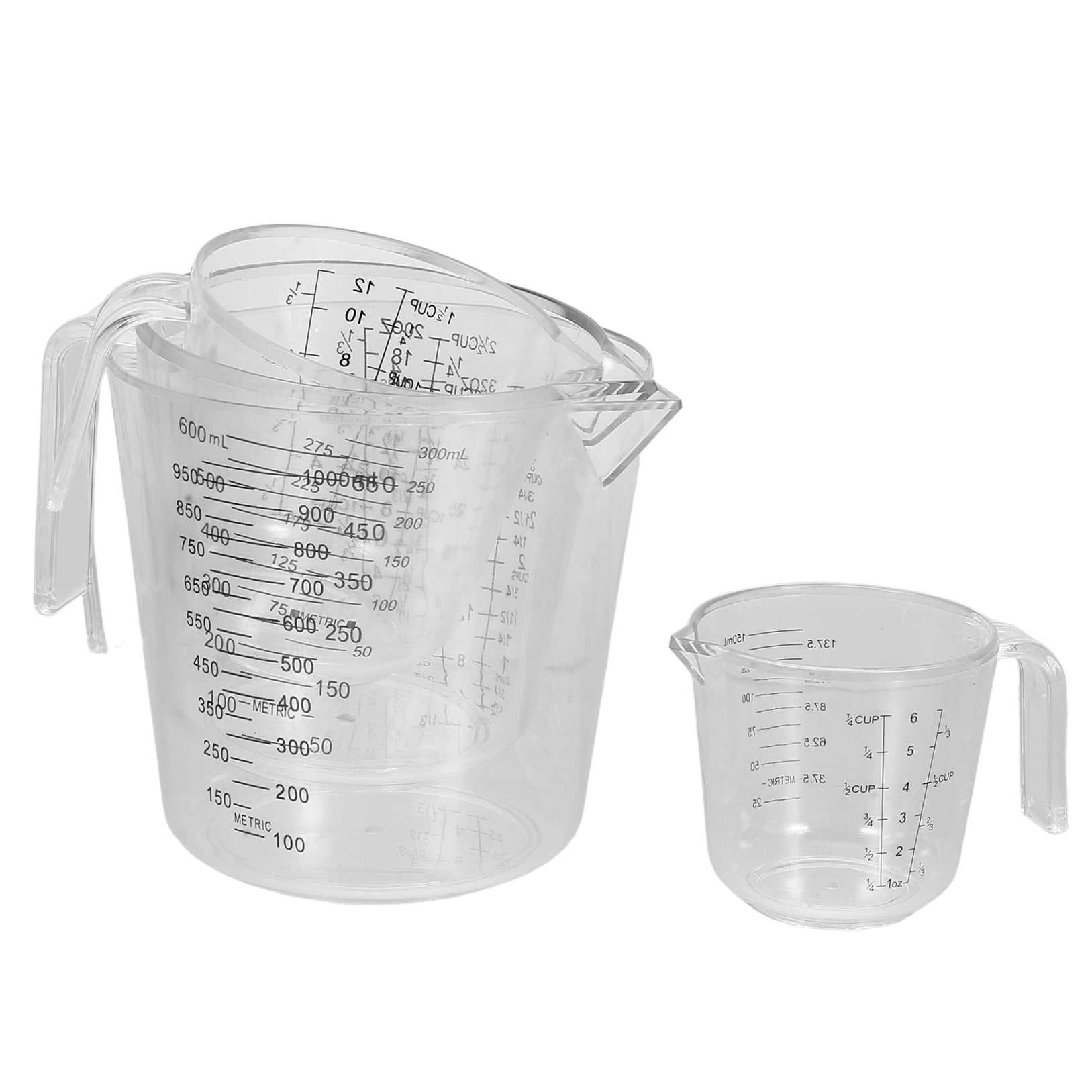 Soimiss Measuring Cup Ps Assorted Color 4Pcs