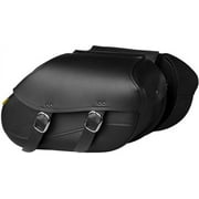 Willie & Max Revolution Throwover Style Saddlebag, Large Swooped