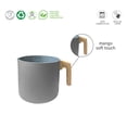 thumbnail image 3 of HUDSON VALLEY Jarro, Hervidor Aluminio. Jarro De Peltre Con Asa Antiadherente. Jarra Para Calentar Leche, Agua. Utensilio De Cocina Pocillo. Apato para lavaplatos, Best Kitchenware Color Granito, 3 of 5