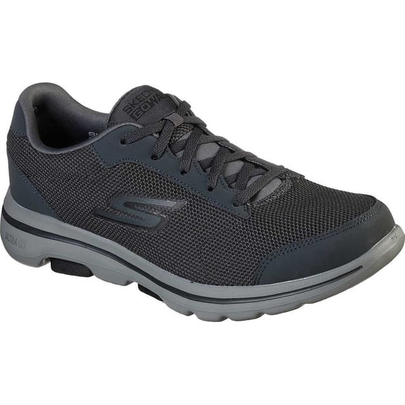 Skechers Go Walk 5 Sneakers for Men Walking Shoes Breathable Mesh Upper Cushioned Insole Lightweight Flexible Outsole Athletic Casual Use