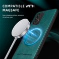 thumbnail image 6 of ELEHOLD PU Leather Case For Samsung Galaxy A53 5G Slim Magnetic Shockproof Cover, [MagSafe Compatible], [Lens&Screen Protection], Drop protection Case - Green, 6 of 11