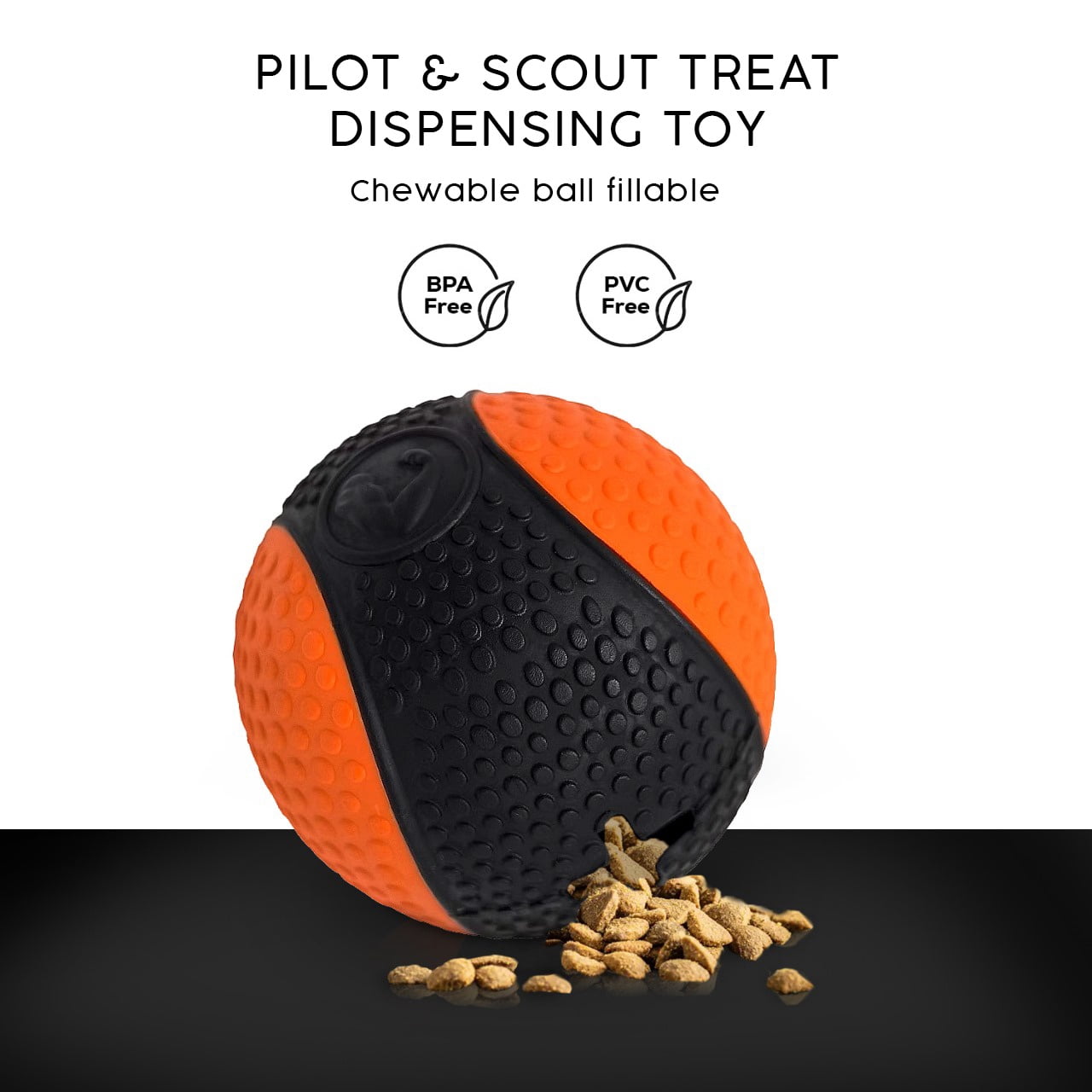 Pilot & Scout Chew N Play Treat Dispensing Toy