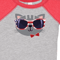 thumbnail image 4 of Inktastic 4th of July Girl Patriotic Cat Boys or Girls Baby Bodysuit, 4 of 5