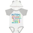 thumbnail image 3 of Inktastic Autism Support slogan Boys or Girls Baby Bodysuit, 3 of 5