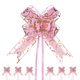 thumbnail image 1 of 20 piezas de grandes lazos de tirón de 8 pulgadas para decoraciones de cestas de boda, rosa, 1 of 1