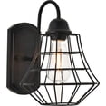 thumbnail image 5 of Candor 1 light black Wall Sconce, 5 of 9