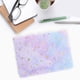 thumbnail image 3 of KAKOWELY Diario de peluche, cuaderno esponjoso, bloc de notas de dibujos animados, cuaderno de concha de peluche, cuaderno de oficina, 3 of 5