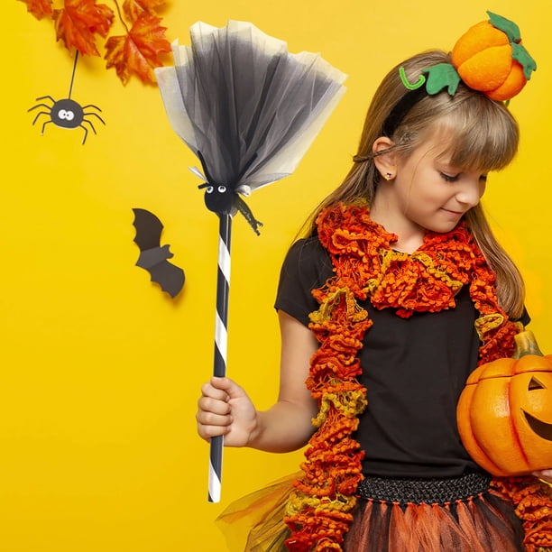 Decoraciones de Halloween, adornos de Halloween, regalos de Halloween, decoración de Halloween, bruja voladora, escoba, fiesta, baile, disfraces, accesorios, disfraz, accesorio de Halloween